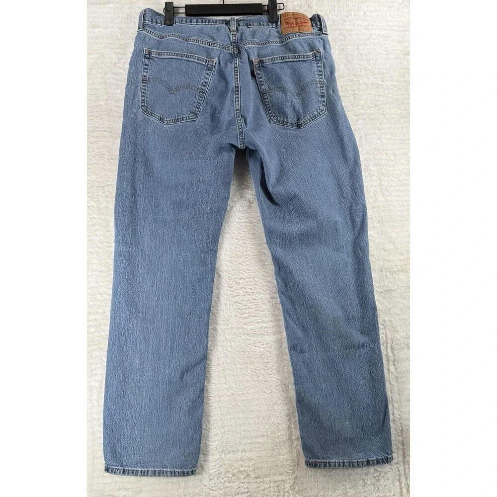 Levis 511 Slim Fit Stretch Jeans Mens Size 38x32 Med Wash Denim Casual Pants